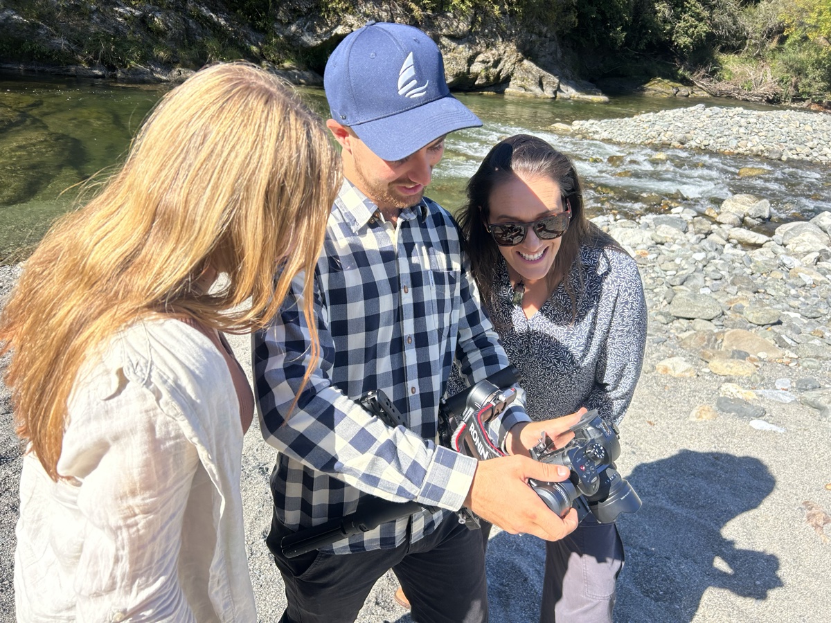 On-location content production